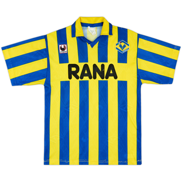 1992-94 Hellas Verona Match Issue Home Shirt #5