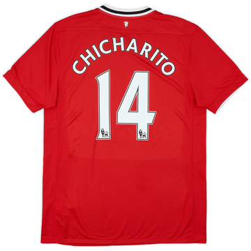 2011-12 Manchester United Home Shirt Chicharito #14