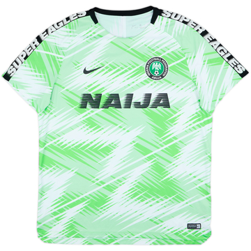 2018-20 Nigeria Nike Training Shirt - 8/10 - (XL)