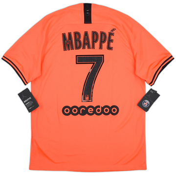 2019-20 Paris Saint-Germain Away Shirt Mbappe #7 (M)