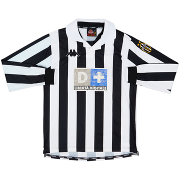 1998-99 Juventus Home L/S Shirt - 5/10 - (S)