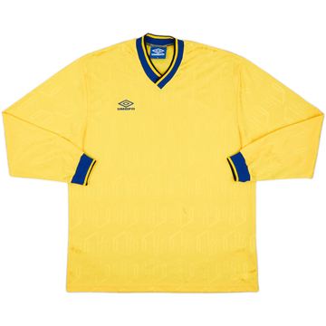 1990s Umbro Template L/S Shirt - 9/10 - (XL)