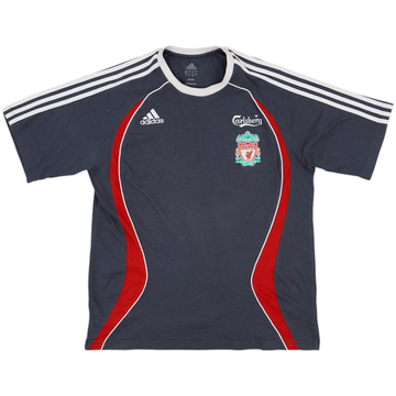 2006-07 Liverpool adidas Cotton Tee - 7/10 - (S)