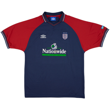 1998-00 England Umbro Training Shirt - 6/10 - (XL)