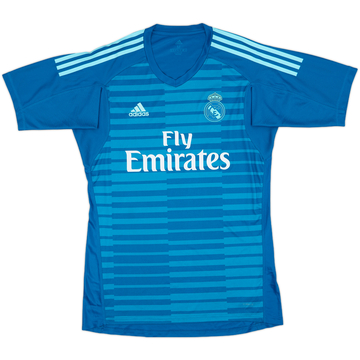 2018-19 Real Madrid GK S/S Shirt - 9/10 - (M)