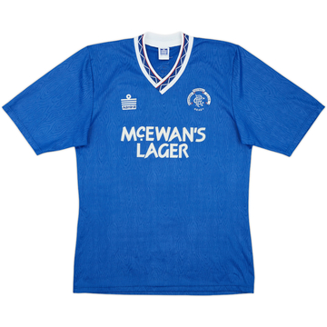 1990-92 Rangers Home Shirt - 9/10 - (M)