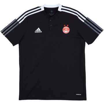 2021-22 Aberdeen adidas Polo Shirt - 8/10 - (M)