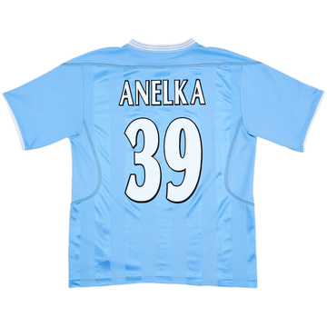2003-04 Manchester City Home Shirt Anelka #39 - 6/10 - (L)