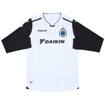 2017-18 Club Brugge Macron Training L/S Shirt - 10/10 - (S)