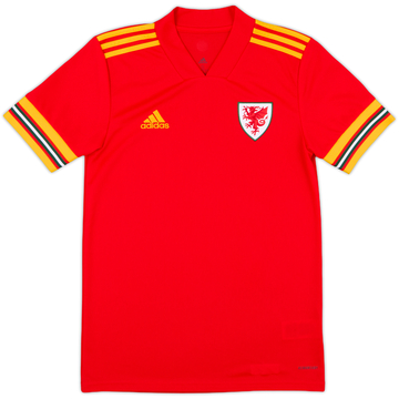 2020-21 Wales Home Shirt - 10/10 - (S)