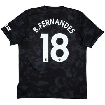 2020-21 Manchester United Away Shirt B.Fernandes #18 - 8/10 - (L)