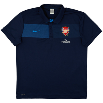 2009-10 Arsenal Nike Polo Shirt - 9/10 - (XL)