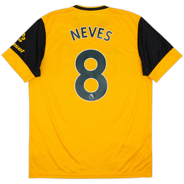 2020-21 Wolves Home Shirt Neves #8 - 7/10 - (L)