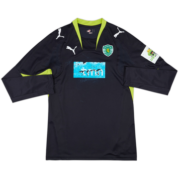 2007-08 Sporting CP Away L/S Shirt - 5/10 - (S)