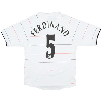 2003-05 Manchester United Third Shirt Ferdinand #5 - 8/10 - (S)