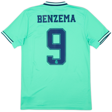 2019-20 Real Madrid Third Shirt Benzema #9 - 8/10 - (S)