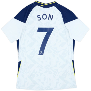 2020-21 Tottenham Authentic Home Shirt Son #7 - 10/10 - (M)