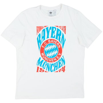 2023-24 Bayern Munich adidas Originals Graphic Tee - 7/10 - (L)