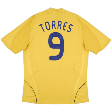 2008-10 Spain Away Shirt Torres #9 - 9/10 - (XL)