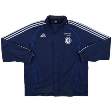 2006-07 Chelsea adidas Hooded Rain Jacket - 6/10 - (L/XL)