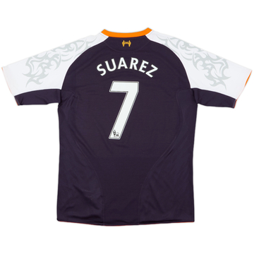 2012-13 Liverpool Third Shirt Suarez #7 - 7/10 - (L)