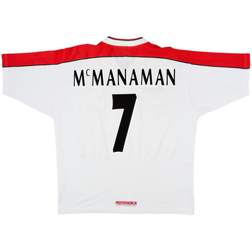 1998-99 Liverpool Away Shirt McManaman #7 - 8/10 - (L)