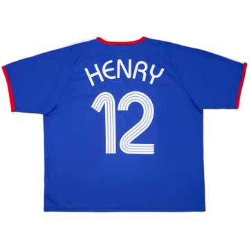 2006-07 France Basic Home Shirt Henry #12