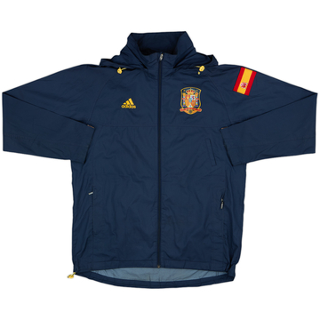 2009-10 Spain adidas Hooded Rain Jacket - 7/10 - (M)
