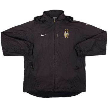 2003-04 Juventus Nike Hooded Rain Jacket - 8/10 - (L)