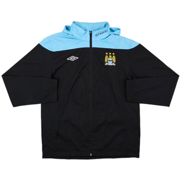 2012-13 Manchester City Umbro Hooded Rain Jacket - 7/10 - (M)