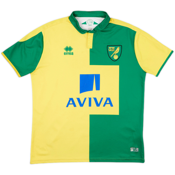 2015-16 Norwich Home Shirt - 7/10 - (L)