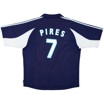 1999-00 Olympique Marseille Away Shirt Pires #7 - 9/10 - (XL)