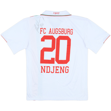 2011-12 Augsburg Signed Home Shirt Ndjeng #20 - 9/10 - (XS)
