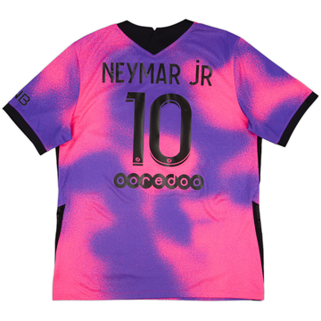 2020-21 Paris Saint-Germain Fourth Shirt Neymar Jr #10 - 8/10 - (L)