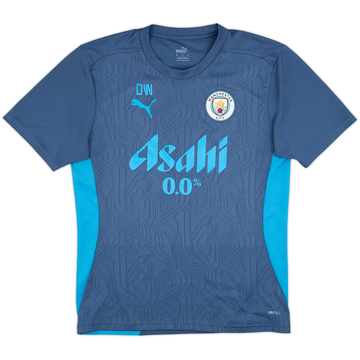2023-24 Manchester City Puma Staff Issue Training Shirt DW - 9/10 - (M)
