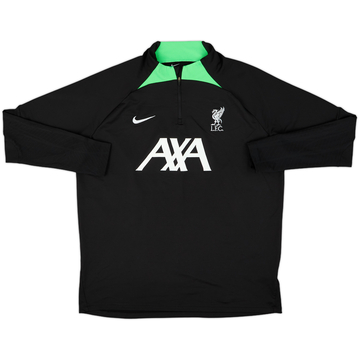 2023-24 Liverpool Nike 1/4 Zip Drill Top - 9/10 - (XL)