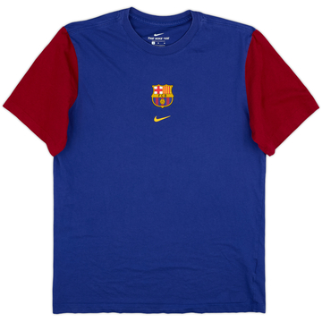 2020-21 Barcelona Nike Cotton Tee - 8/10 - (M)