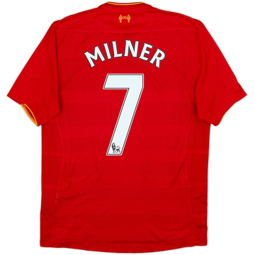 2016-17 Liverpool Home Shirt Milner #7 - 8/10 - (S)
