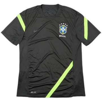 2012-13 Brazil Nike Training Shirt - 4/10 - (M)