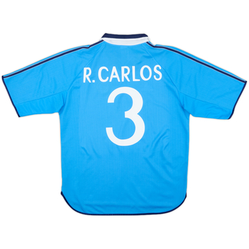 1999-00 Real Madrid Third Shirt R.Carlos #3 - 7/10 - (M)