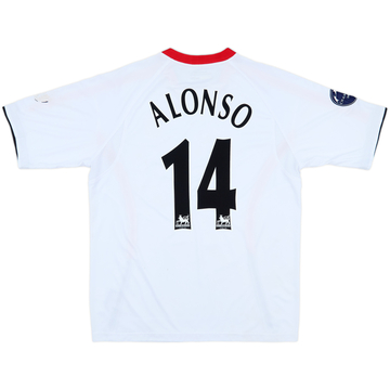 2005-06 Liverpool Away Shirt Alonso #14 - 6/10 - (L)