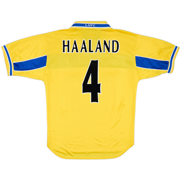 1999-00 Leeds United Third Shirt Haaland #4 - 8/10 - (M)