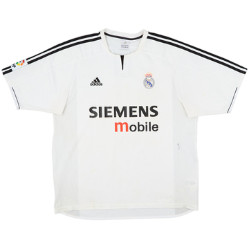 2003-04 Real Madrid Home Shirt - 5/10 - (XL)