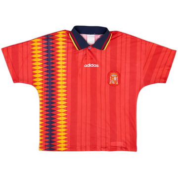 1994-96 Spain Home Shirt - 7/10 - (S.Boys)