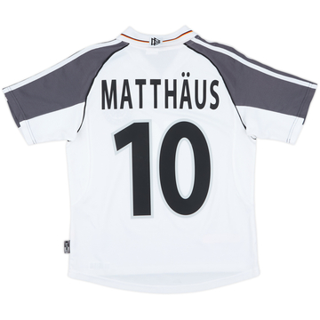 2000-02 Germany Home Shirt Matthaus #10 - 7/10 - (Y)
