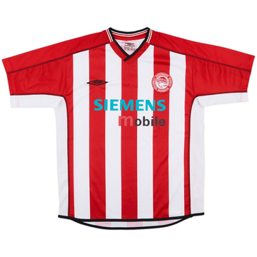 2002-03 Olympiakos Home Shirt - 9/10 - (S)