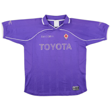 2000-01 Fiorentina Home Shirt - 5/10 - (XL)