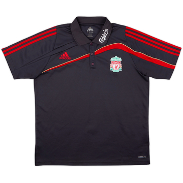 2009-10 Liverpool adidas Polo Shirt - 8/10 - (L/XL)