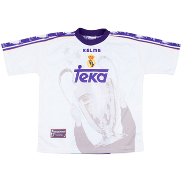 1998-00 Real Madrid Final Copa De Europa Shirt - 9/10 - (L)