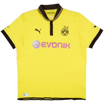 2012-13 Borussia Dortmund Home Shirt - 4/10 - (3XL)